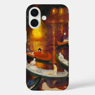 Fete on the Lake by Florine Stettheimer iPhone 16 Case