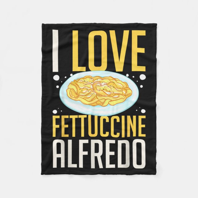 Fettuccine Alo Chicken Sauce Recipes Vegan Pasta  Fleece Blanket (Front)