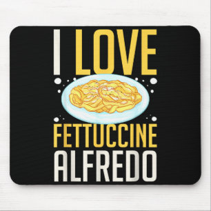 Fettuccine Alo Chicken Sauce Recipes Vegan Pasta Mouse Pad