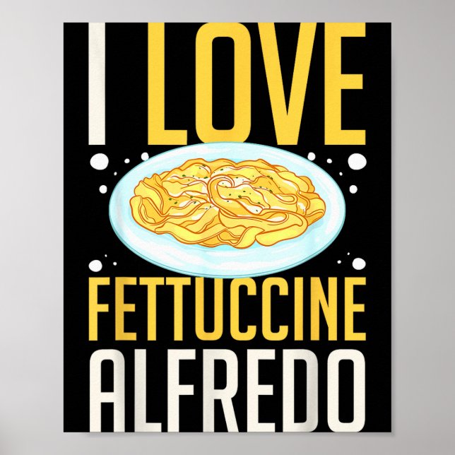Fettuccine Alo Chicken Sauce Recipes Vegan Pasta  Poster (Front)