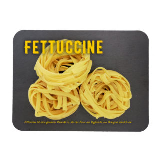 Fettuccine Italian restaurant recipe Magnet