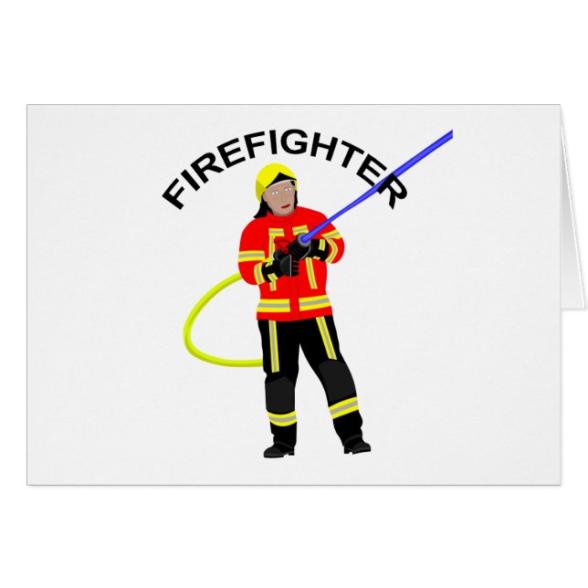 Feuerwehrmann in Einsatzkleidung (Front Horizontal)