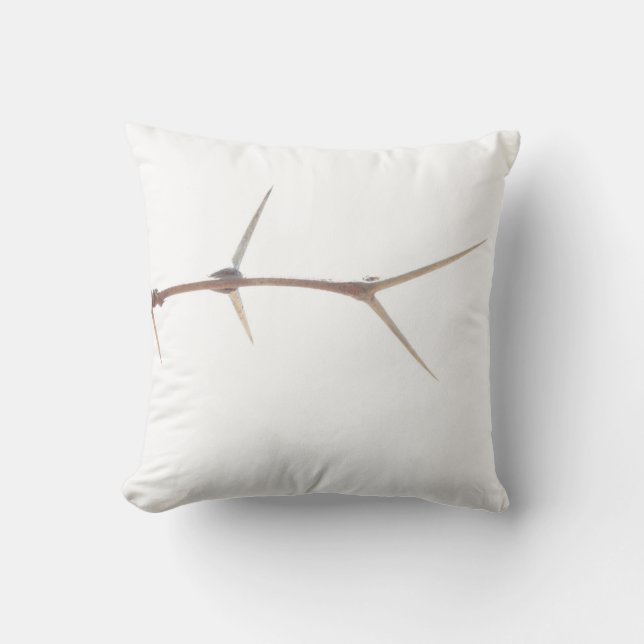 Fever Tree Thorns Branch Cushion Throw Pillow (Front)