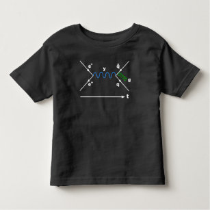 Feynman Diagram Physics Equation science physicist Toddler T-Shirt