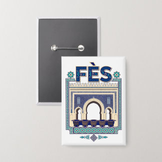 Fez Badge – Moroccan architectural illustration