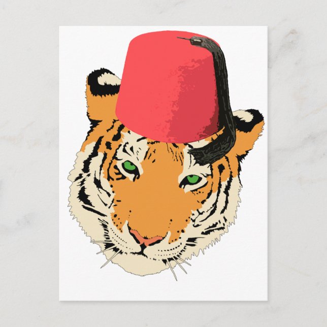 FEZ FRIEND 2 POSTCARD (Front)