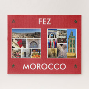 fez morocco scenes jigsaw puzzle