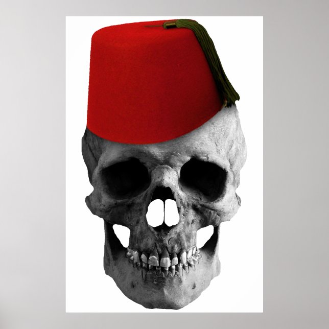 Fez of the Effendi: A Skull's Egyptian Tale Poster (Front)