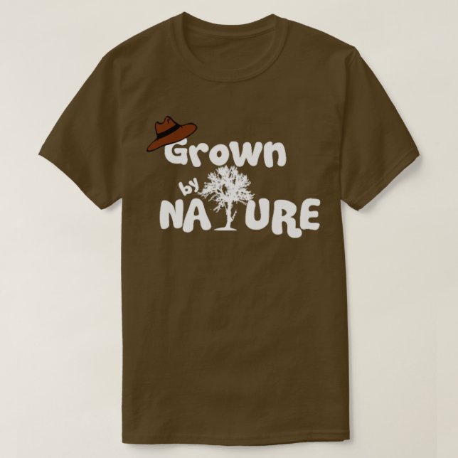 FFA Farmer Shirt Grown by Nature FFA lovers  (Design Front)