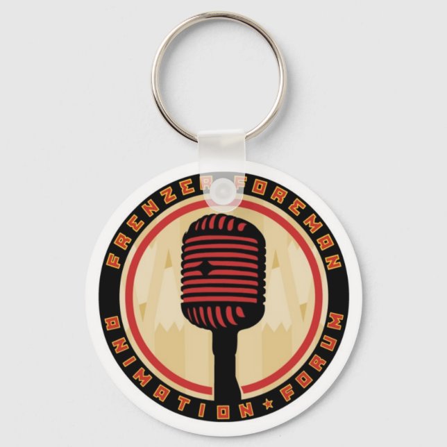 FFAF microphone keychain (Front)