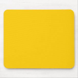 FFCC00 Gold Mouse Pad
