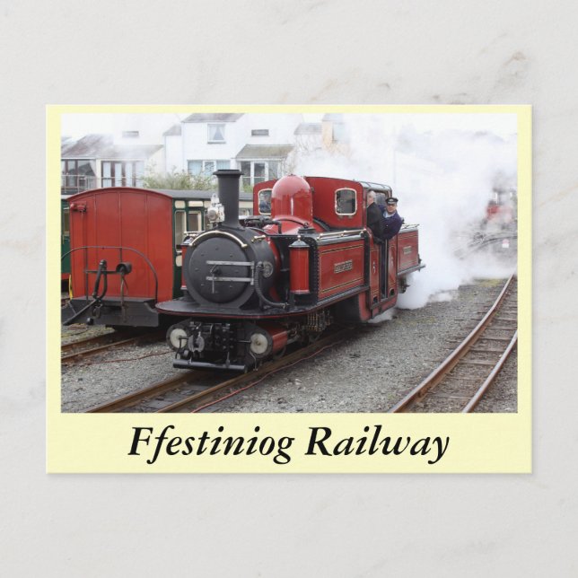 Ffestiniog Railway Postcard (Front)