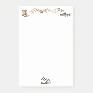 FFF Ranch Post-it Notes