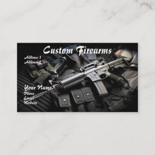 FFL dealer business card