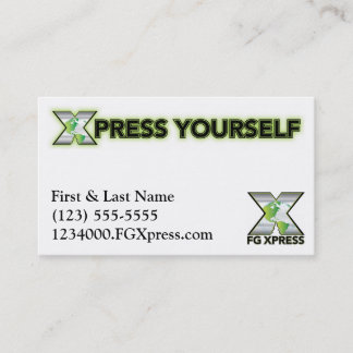 FG Xpress Biz Card #1