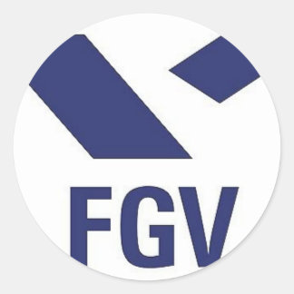 FGV T-shirt Classic Round Sticker
