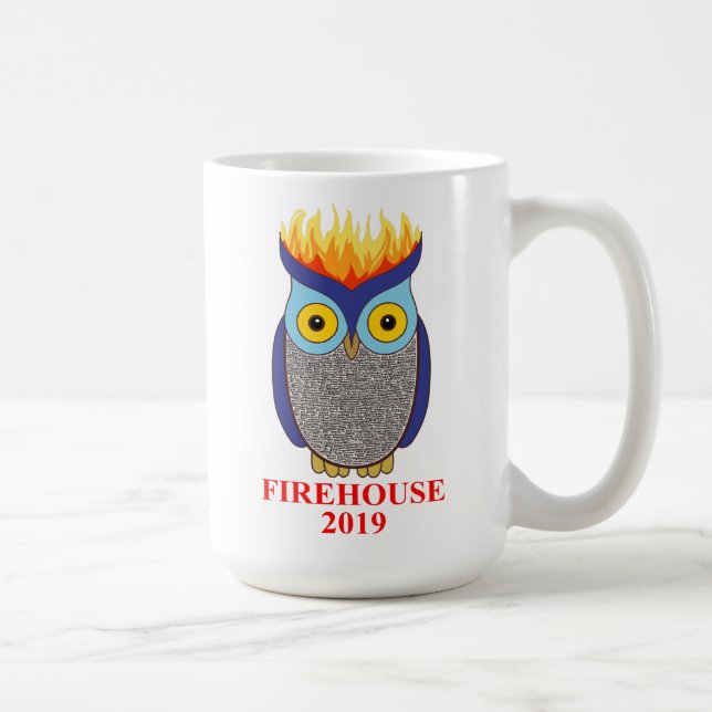 FH Blue Owl Mug (Right)