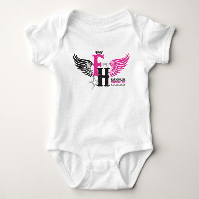 FH Mum's Wings T-Shirt (Front)