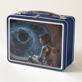 Fiambrera de metal metal lunch box