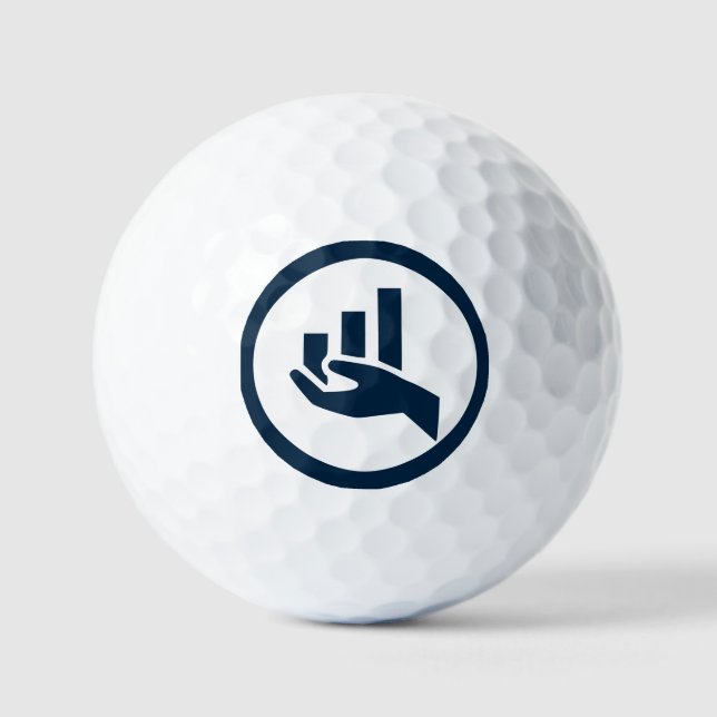 Fianancial Planner Thank you! Promotional  Golf Balls (Front)