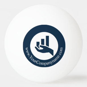 Fianancial Planner Thank you! Promotional  Ping Pong Ball