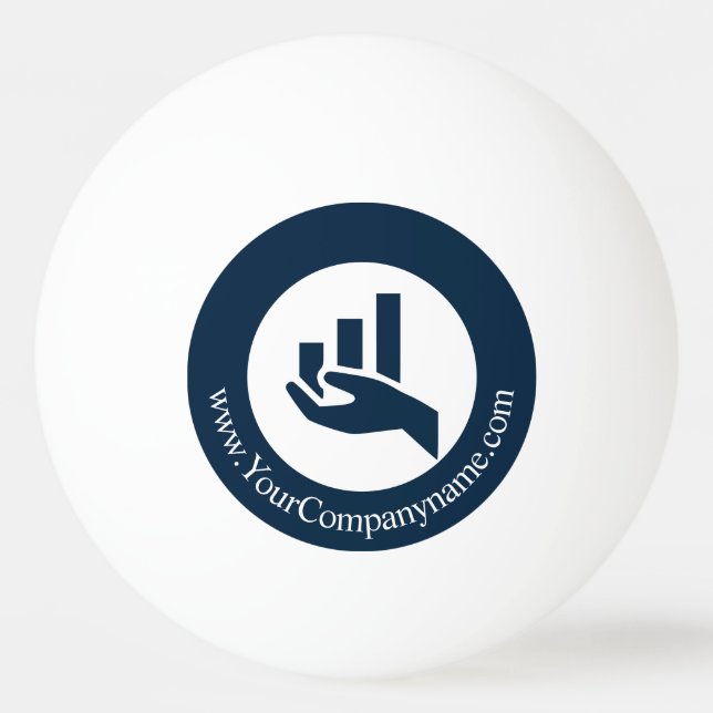 Fianancial Planner Thank you! Promotional  Ping Pong Ball (Front)