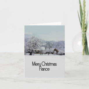 Fiance Merry Christmas card