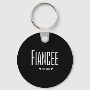 Fiancée Est 2026 Pocket Future Wife Soon to be Mrs Key Ring