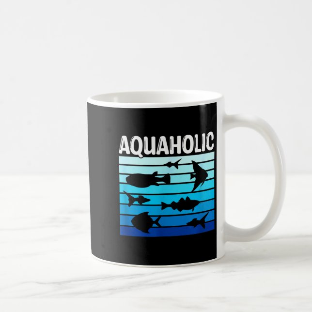 Fiank Funny Fishkeeper Quote Fish Keeper Aquarium  Coffee Mug (Right)