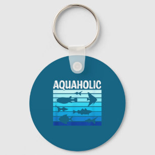 Fiank Funny Fishkeeper Quote Fish Keeper Aquarium  Key Ring