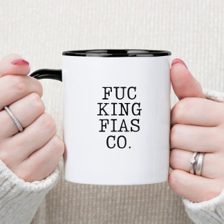Fiasco Funny & Sarcastic Minimalistic Bold Mug