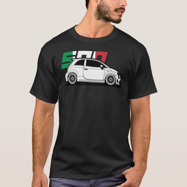 Fiat 500 Abarth Classic T-Shirt (Front)