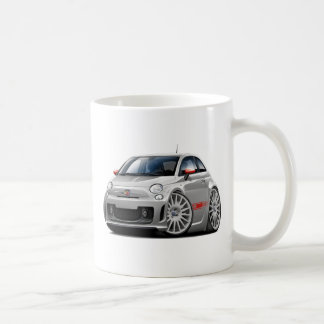Fiat 500 Abarth Grey Car Coffee Mug
