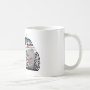 Fiat 500 Abarth Grey Car Coffee Mug