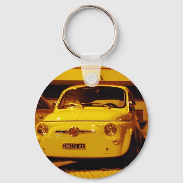 Fiat 500 Abarth. Key Ring (Front)