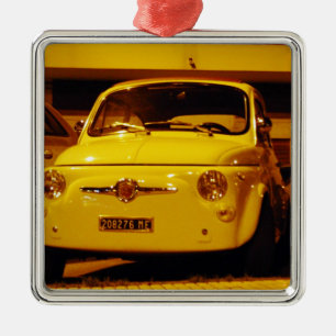 Fiat 500 Abarth. Metal Tree Decoration