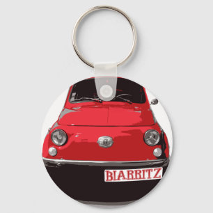 Fiat 500 Biarritz Key Ring