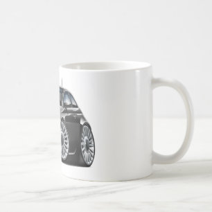 Fiat 500 Black Car Coffee Mug