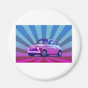 Fiat 500 Bunt Magnet