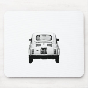 Fiat 500 in Rome, Italy. Mouse Pad