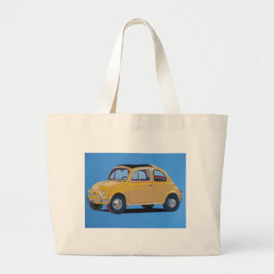 Fiat 500 large tote bag