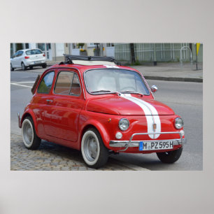 Fiat 500 poster