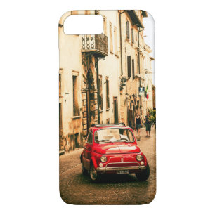 Fiat 500 Red in Italy, Tuscany iPhone 7 case, iPhone 8/7 Case