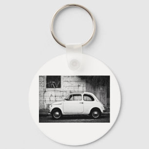 Fiat 500 Rome, Italy Key Ring