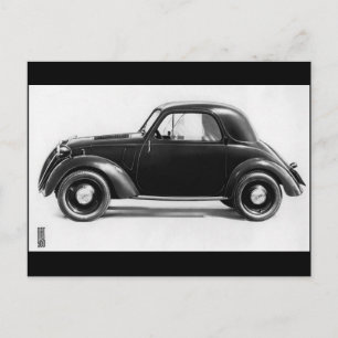 Fiat 500 Topolino Postcard