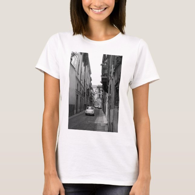 Fiat Cinquecento in Verona T-Shirt (Front)