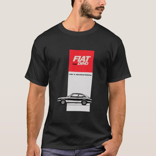 FIAT DINO COUPE92 T-Shirt (Front)