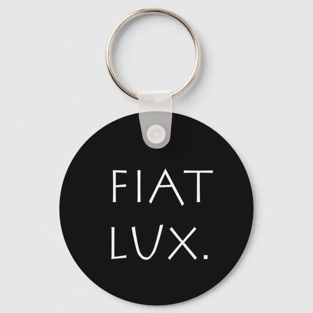 Fiat Lux Key Ring (Front)