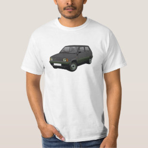 Fiat Panda 45 Mk1 (Tipo 141) Black T-Shirt