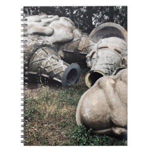 fiberglass graveyard ice cream cones notebook